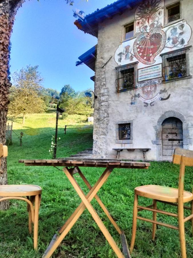 Madonna della Costa Dossena Dimora Storica Al Lac Conte Tomaselliヴィラ エクステリア 写真